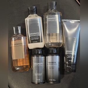 Bath & Body Works Mens Bundle - Graphite & Teakwood